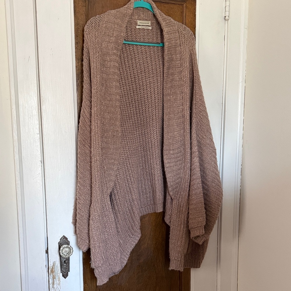 Urban Outfitters Cozy Knit Open-Front Sweater